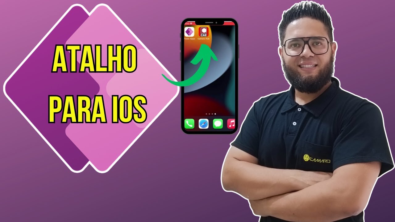 Como Criar Atalhos de Apps no iOS - Power Apps Mobile #shorts
