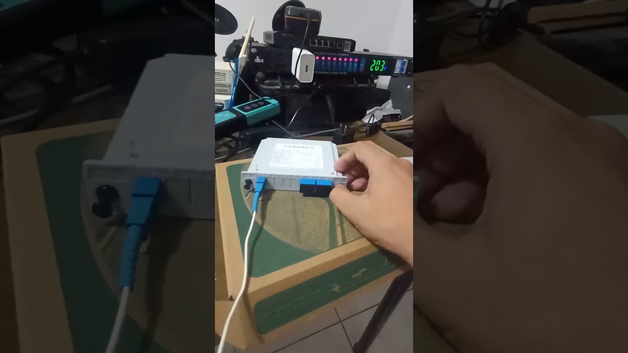 How to set up mini gpon olt step by step
