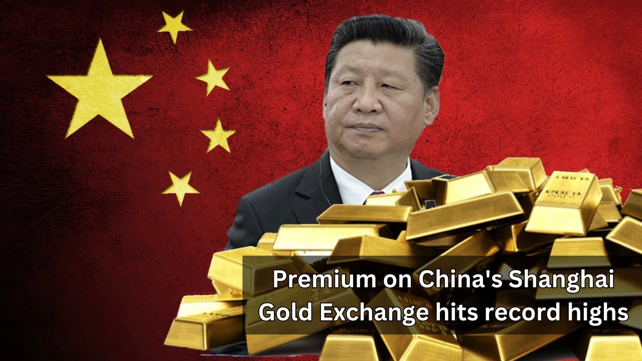 Record High Premiums on Shanghai Gold Exchange Reflect Supply Demand Convergence in China #gold