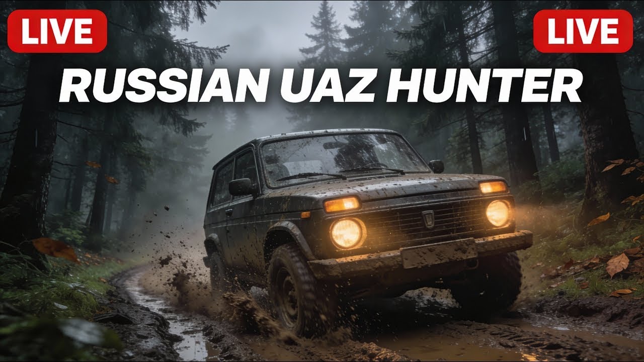RUSSIAN UAZ HUNTER DRIVING SIMULATOR