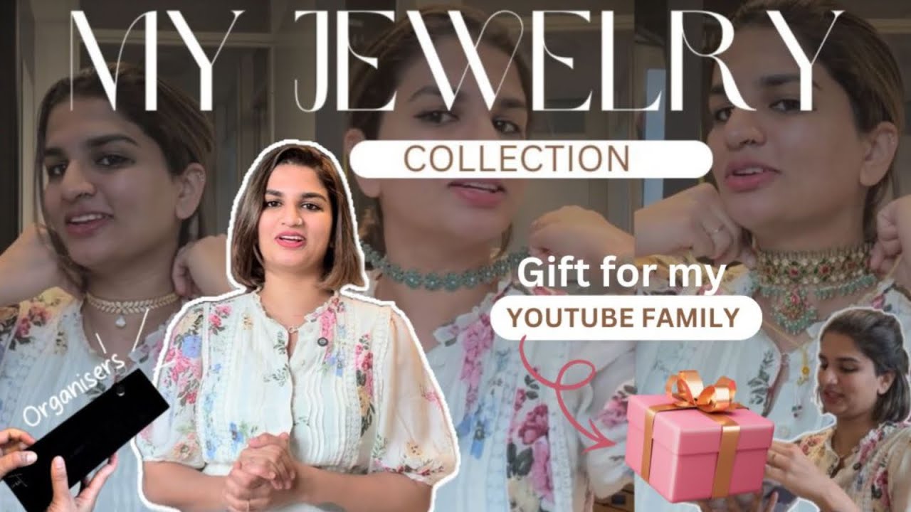 Let’s see my jewelry collection | Gift for my YouTube family | Let’s organize 
