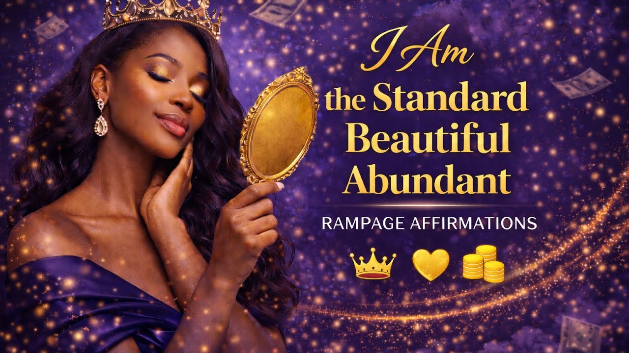 I Am The STANDARD 👑 BEAUTIFUL 🪞ABUNDANT💰 | Rampage Affirmations
