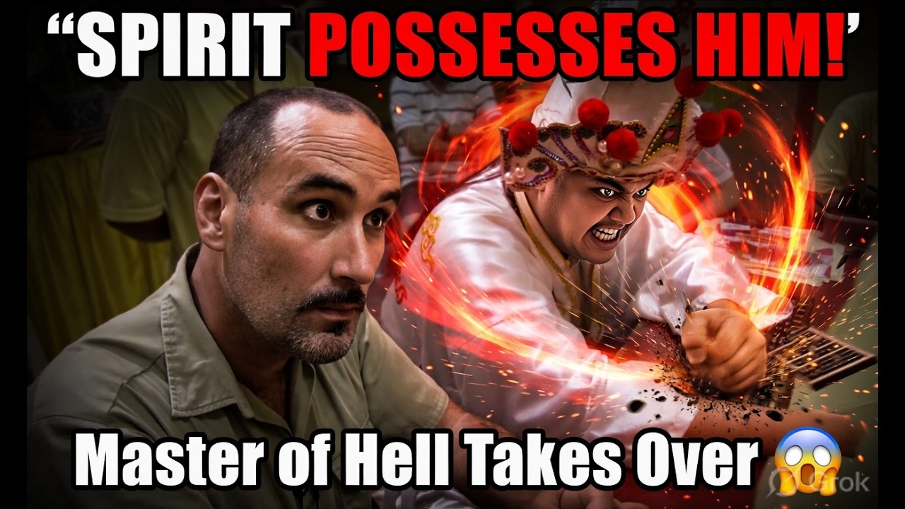 Real Taoist Possession Ritual in Borneo: Man Speaks as Spirit from Hell