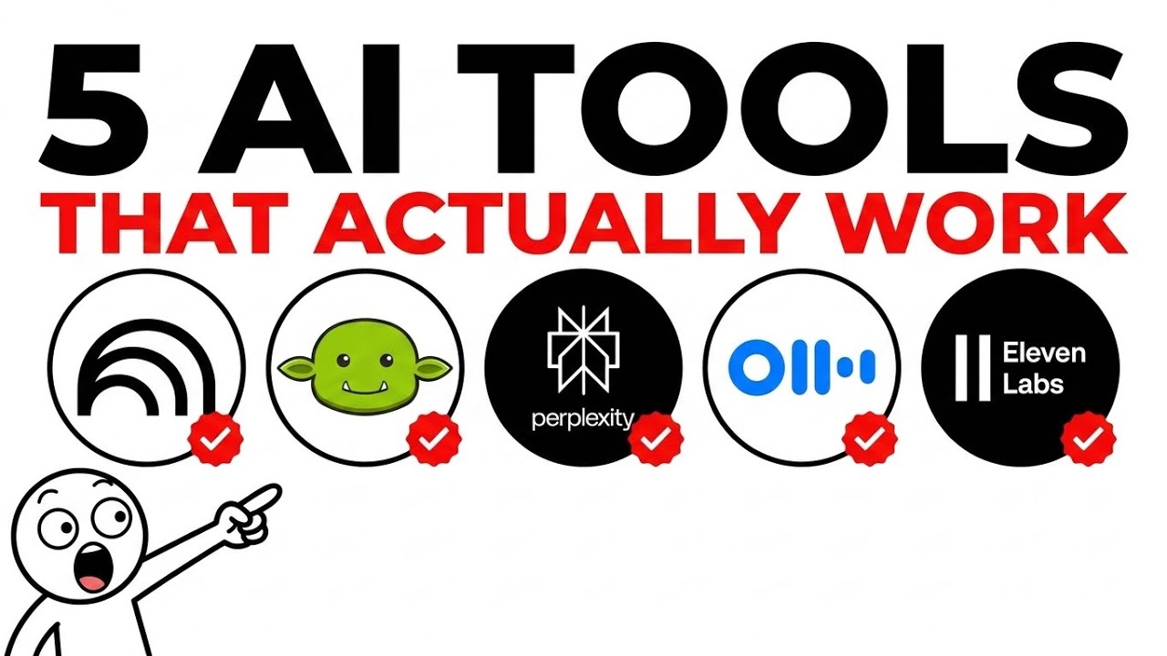 5 AI Tools That Actually Save Time (Free)