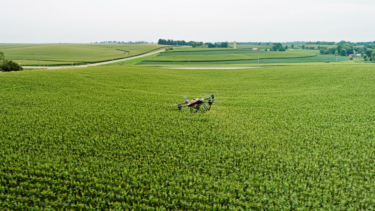 What Does A Drone Spray? - DJI T40 Agras