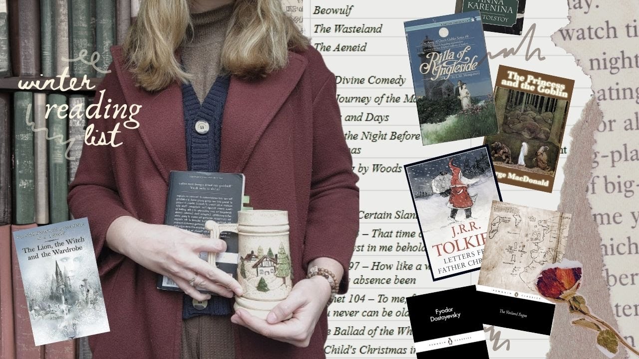 the ultimate winter reading list // classic novels, poems, plays, and non-fiction // cozy book recs