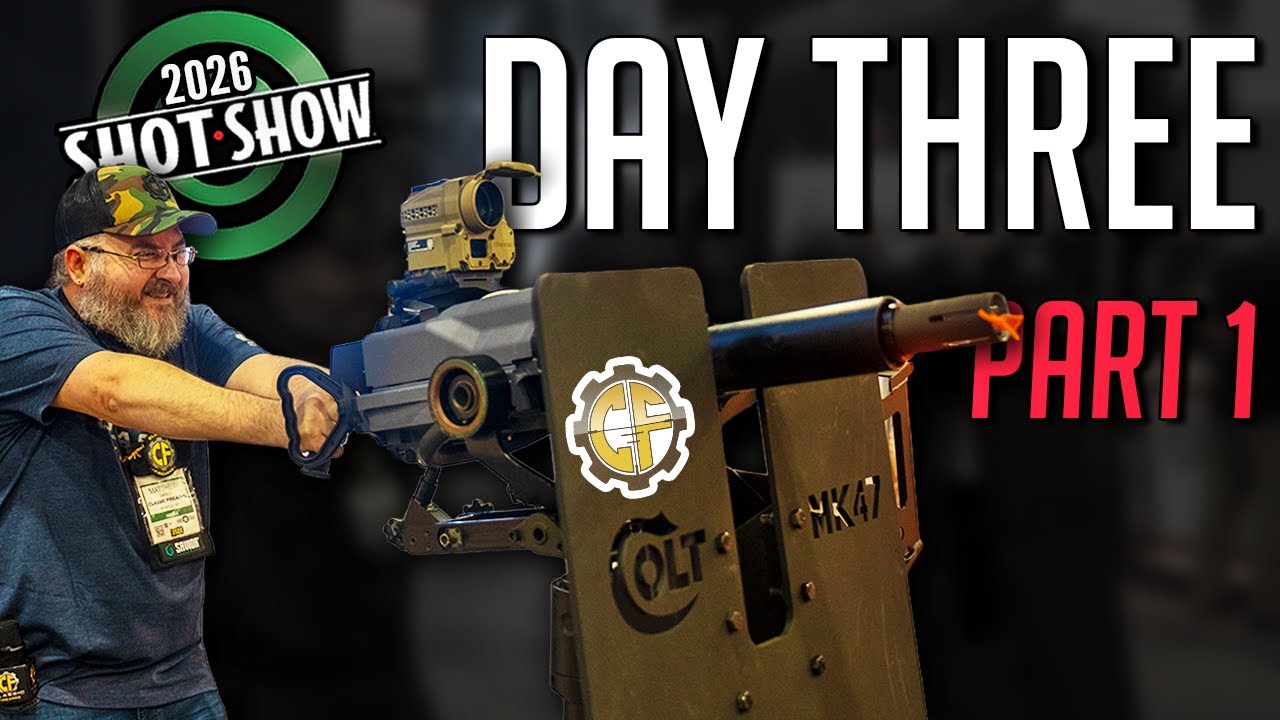 SHOT Show 2026 Day 3 Part 1 | Olympus Arms, Maxim Defense, & Panzer's Folding Shotguns