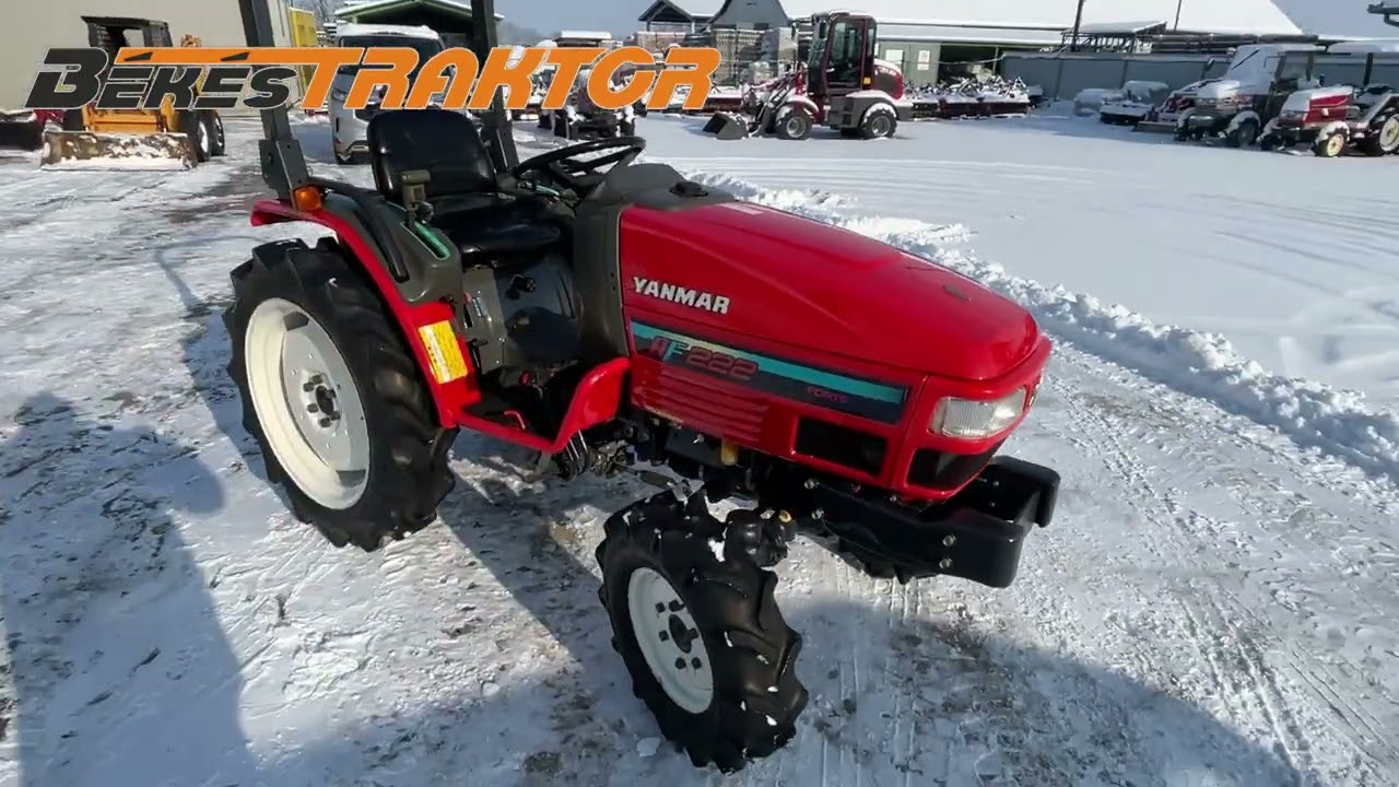 Yanmar AF222 Japán kistraktor
