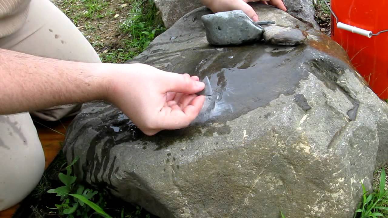 Slate arrow point