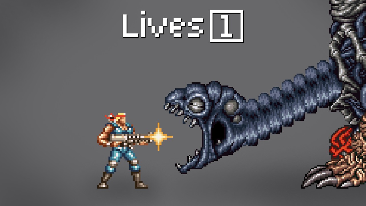 The Game NO ONE Can Beat - Contra III (SNES)