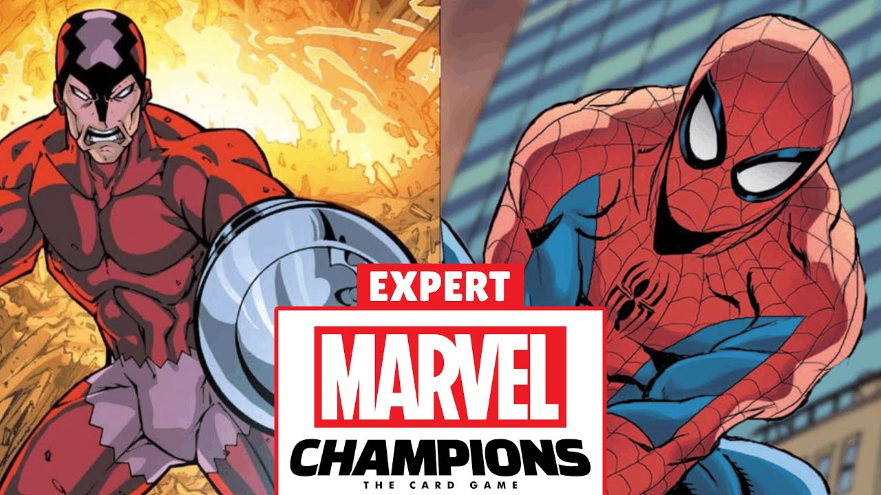 Spider-Man Justice vs Expert Klaw | Marvel Champions The Card Game Gameplay