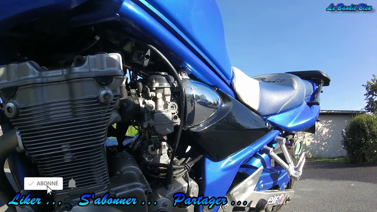 Pb Vis de ralenti / démontage carbu - 600 Bandit - Suzuki GSF Bandit 600 S