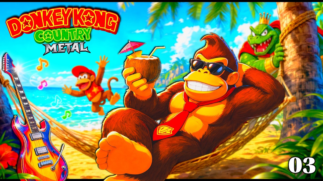 Tribal Drums vs Full Metal | DK Island Swing [DKC SNES]