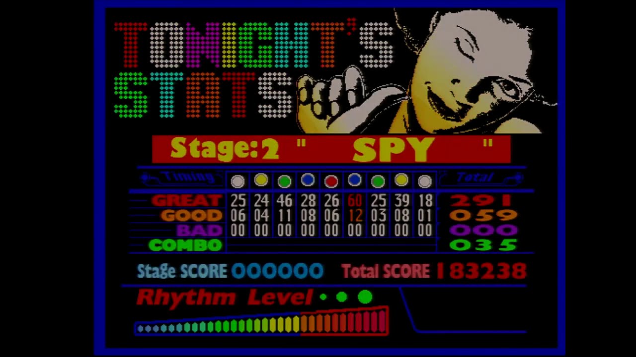 AC pop'n music 3 : ネオアコH &rArr; スパイH &rArr; ヘビーメタル