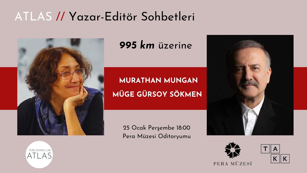 📚 Yazar-Edit&ouml;r Sohbetleri: Murathan Mungan, M&uuml;ge G&uuml;rsoy S&ouml;kmen 📚