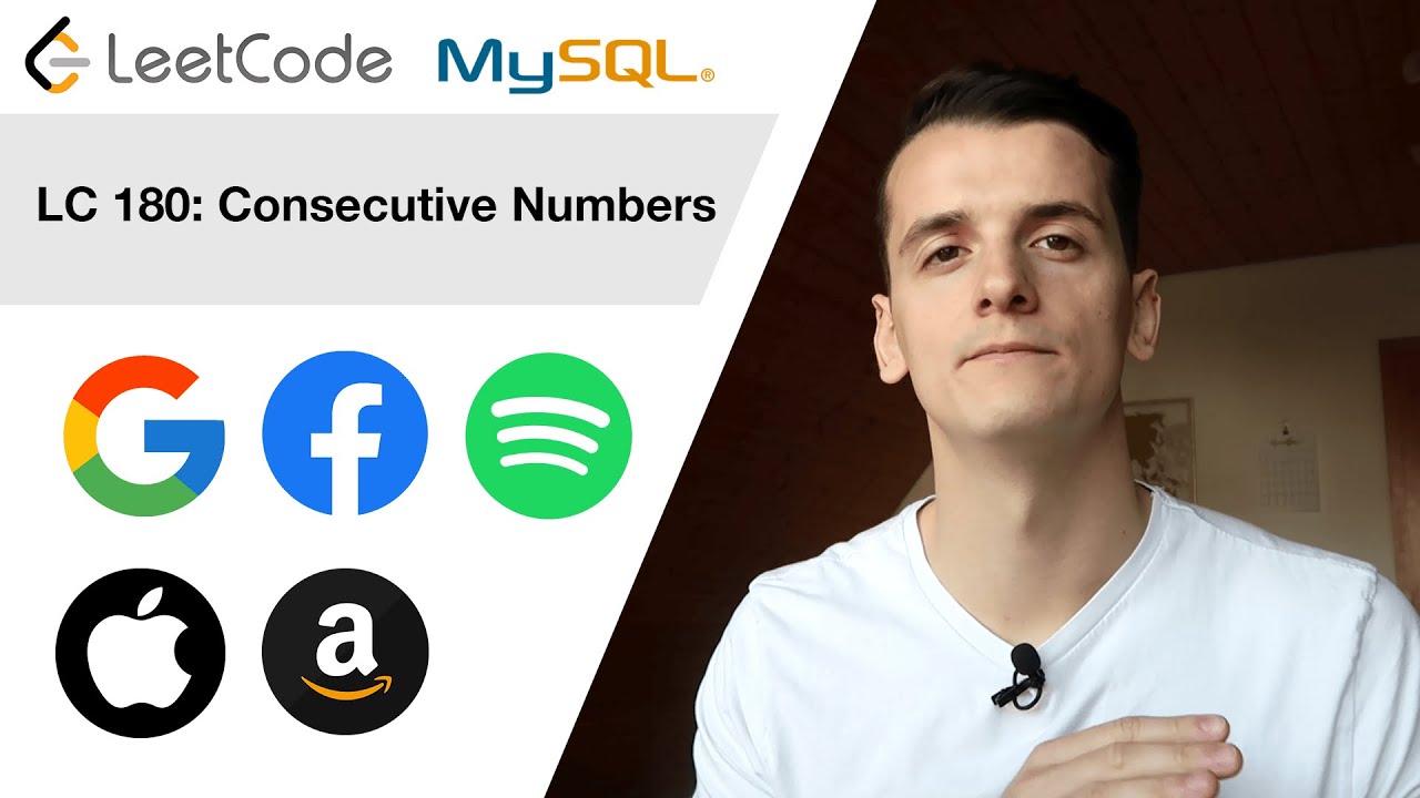 LeetCode 180: Consecutive Numbers [SQL]