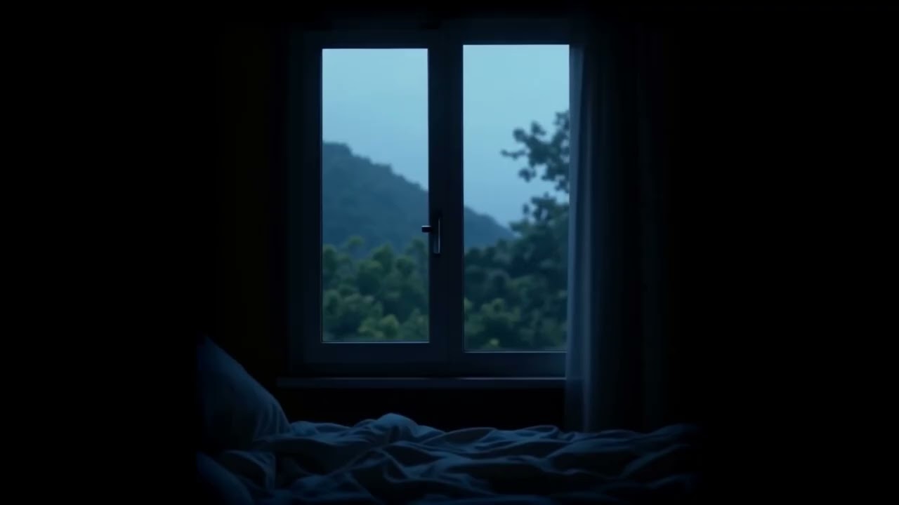 Rain Sounds for Sleeping (3 Hours) | Cozy Room Ambience | Deep Sleep & Relaxation