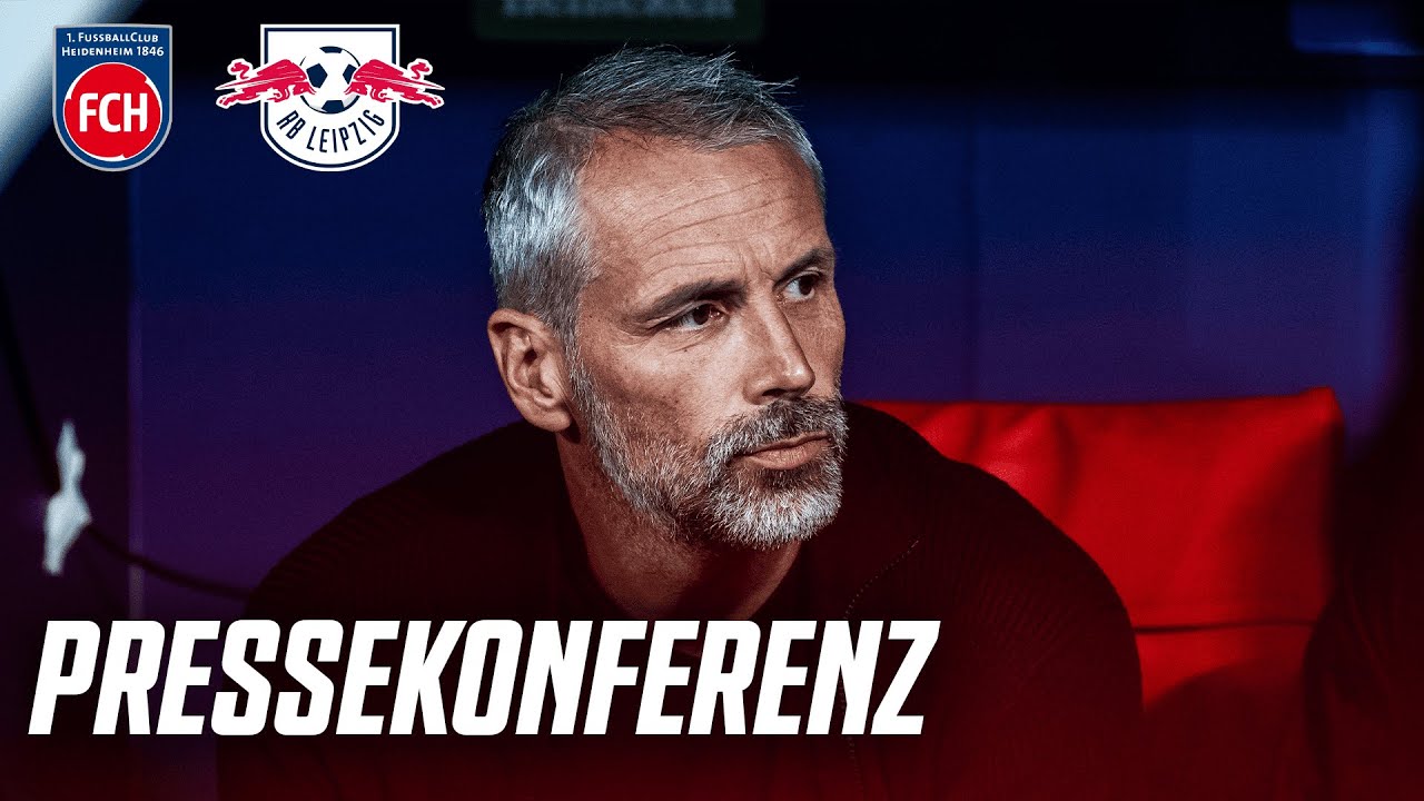 Eine neue Serie starten | Pressekonferenz vor 1. FC Heidenheim - RB Leipzig | Bundesliga