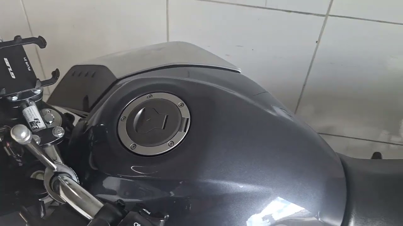 Bateria da moto descarregou