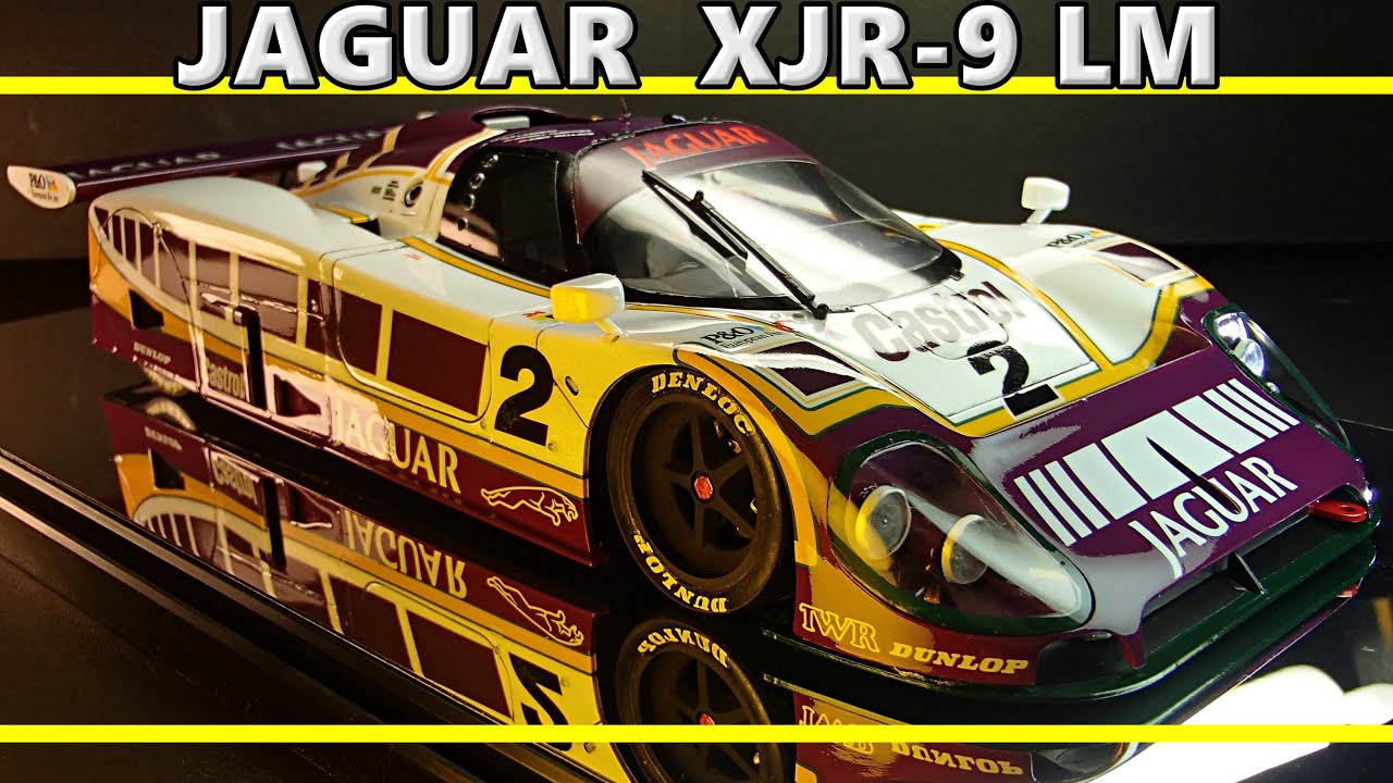 Шелковый кошмар Ле-Мана: Hasegawa 1/24 Jaguar XJR-9 LM