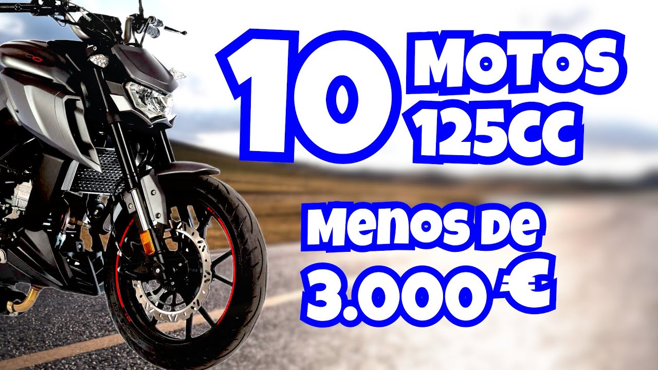 10 motos de 125cc por menos de 3000 euros