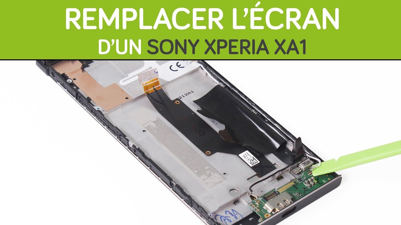 Changer son écran Xperia XA1, by SOSav