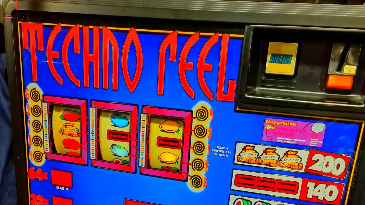 Techno Reel Gokkast Barcrest 1994 MPU4 (Dutch Slot Machine)