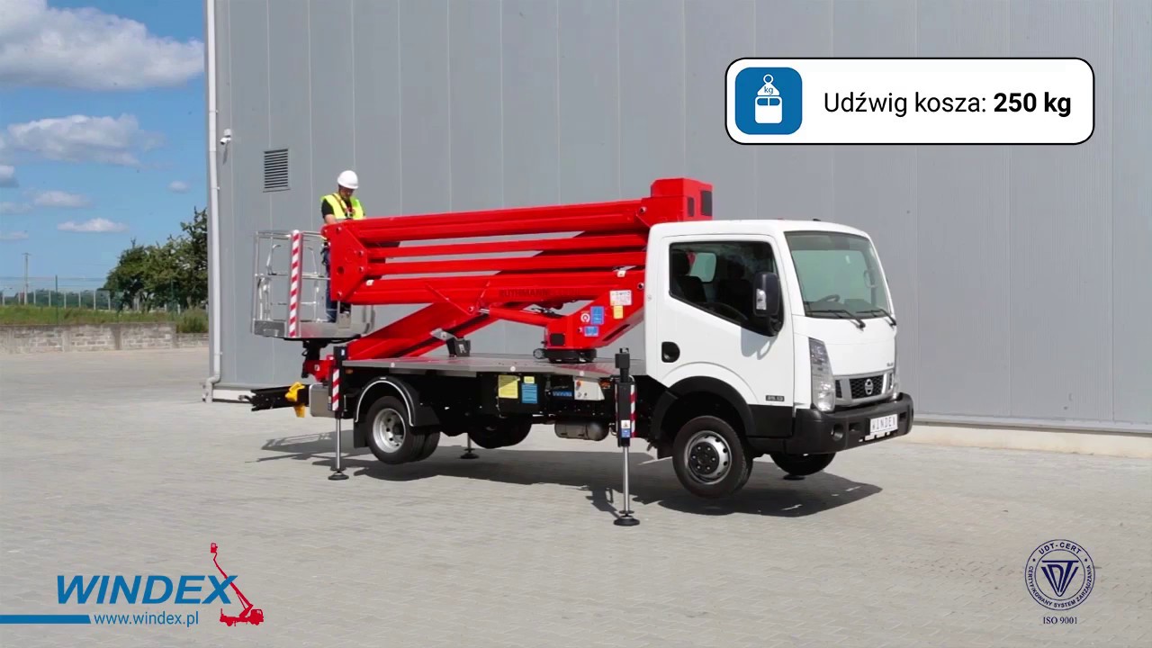 RUTHMANN ECOLINE RS240 - Pierwszy podnośnik koszowy w Polsce! - Windex
