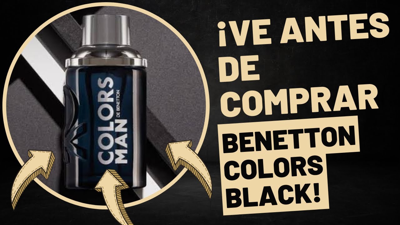 TE CONTAMOS TODO de Benetton Colors Man Black