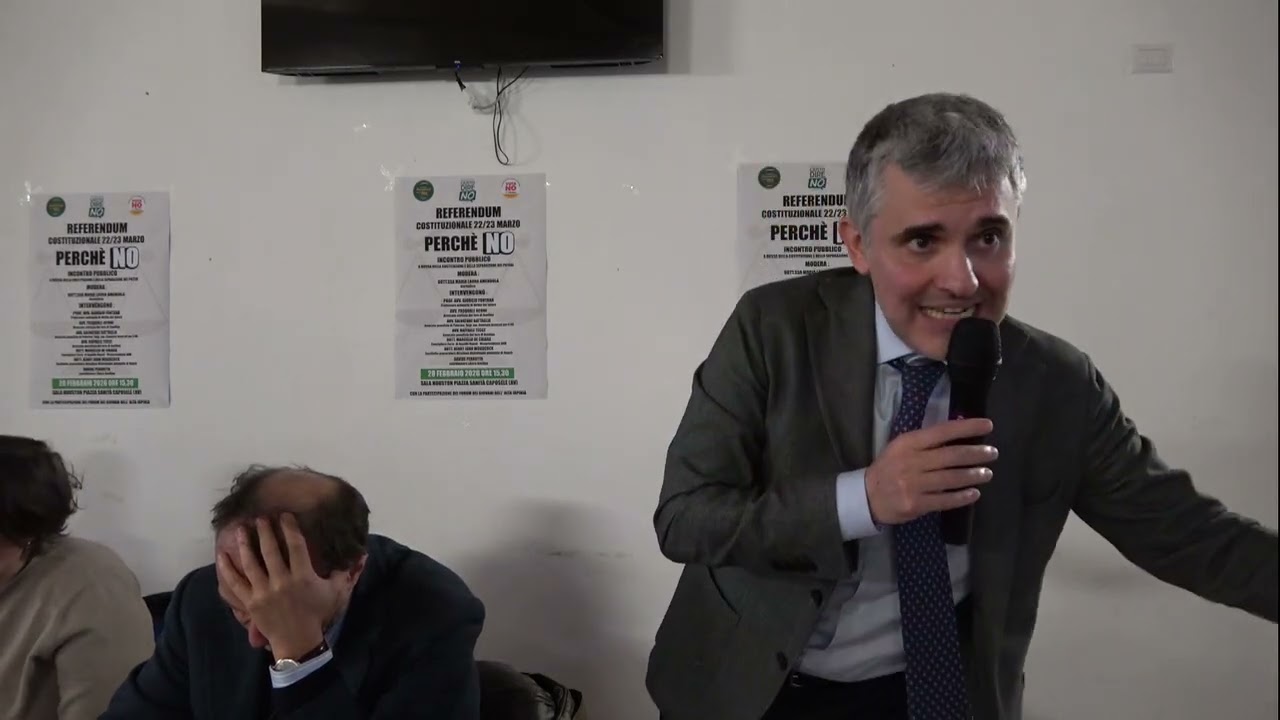 Dott. Marcello De Chiara Sostituto Procuratore del Distretto Antimafia di Napoli