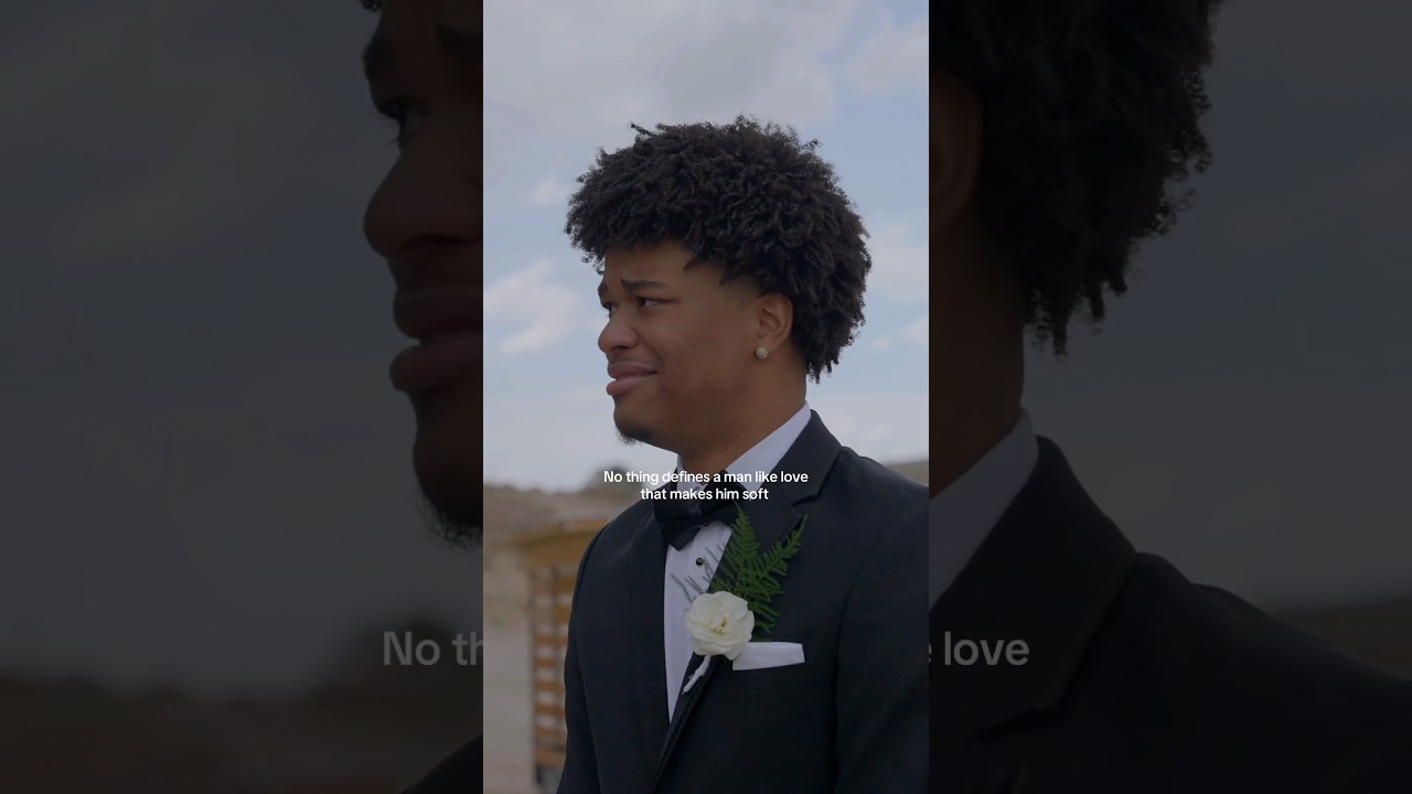 The Grooms EMOTIONAL First Look At The Bride