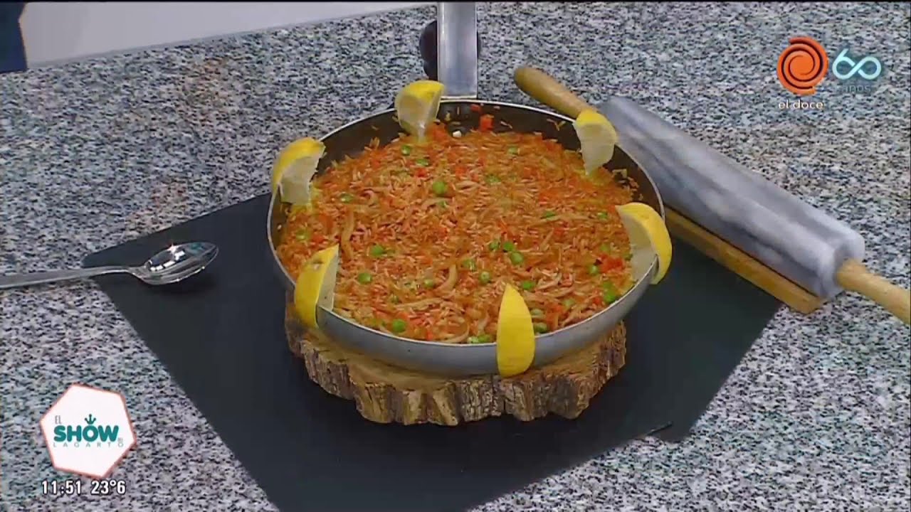 Arroz con aletas de calamar por Dante Enriquez