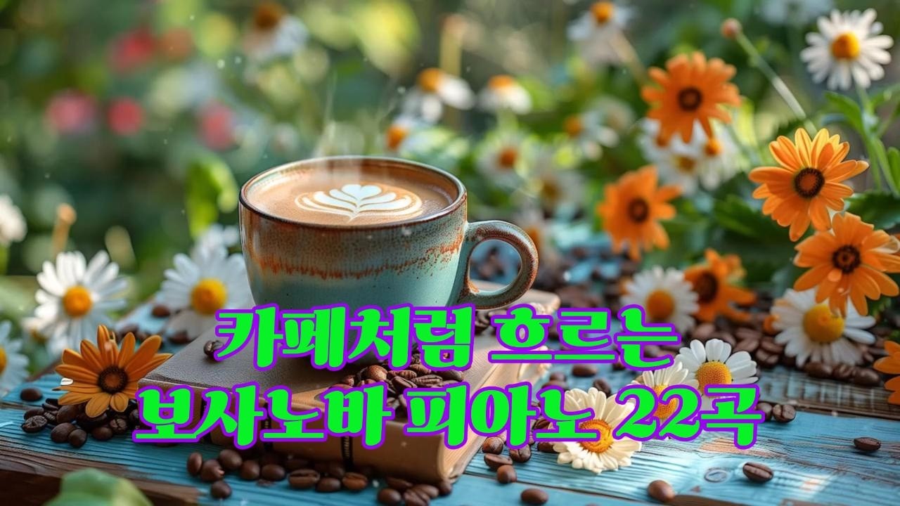 보사노바 피아노 플레이리스트 2026 💥 편안한 카페 분위기 음악