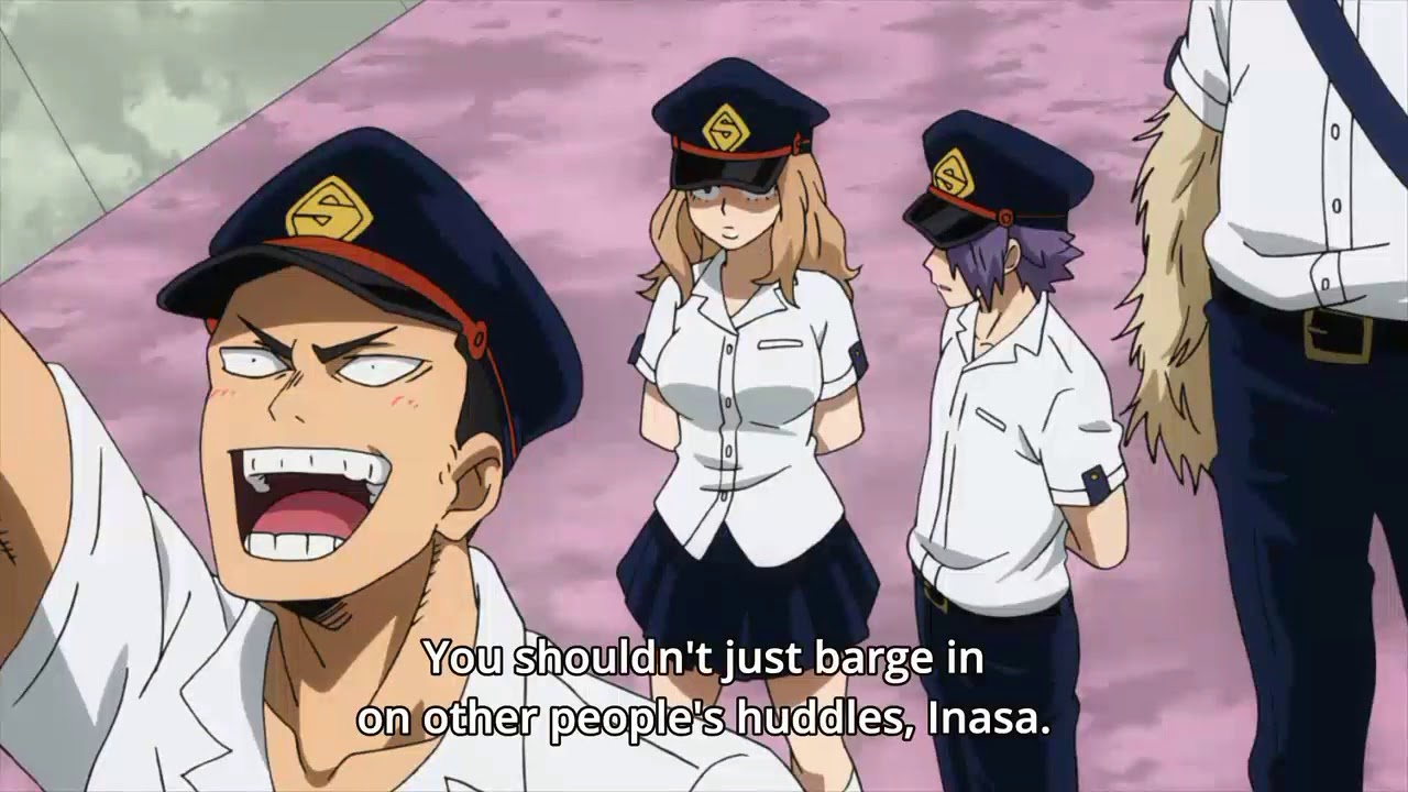 Boku no Hero Academia / My Hero Academia | Inasa Yoarashi apologizing