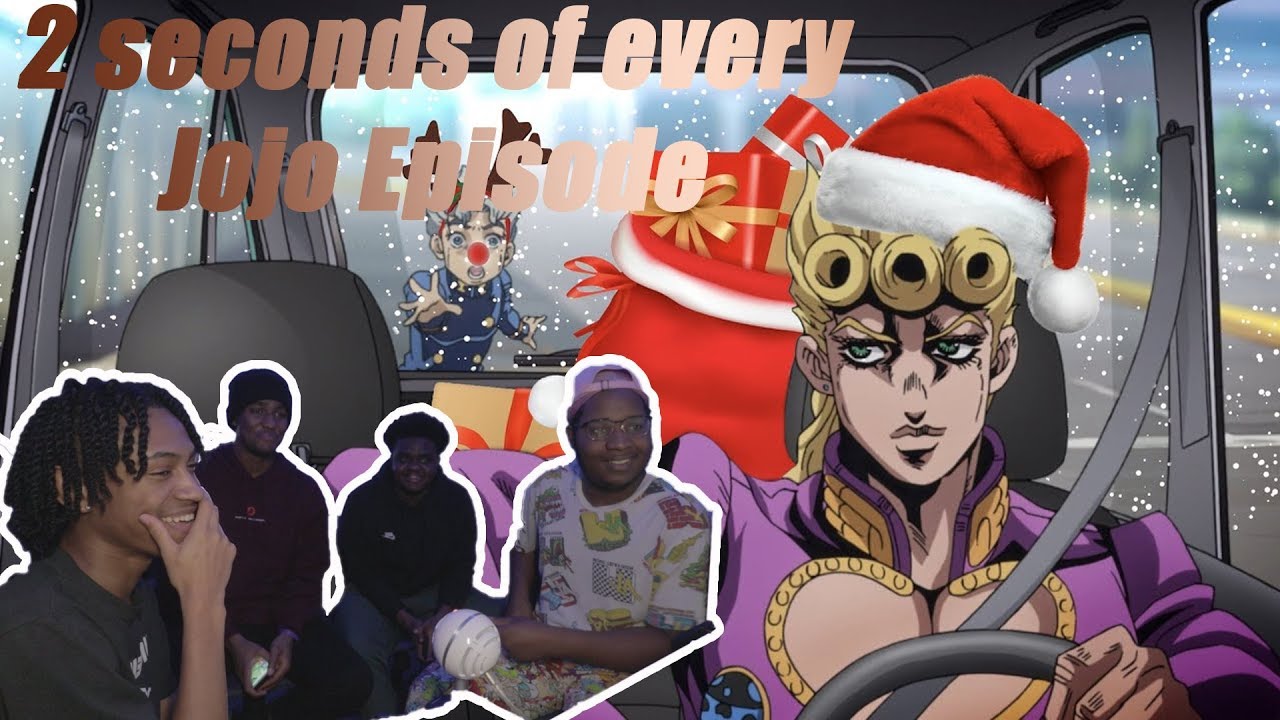 2 секунды реакции на каждую серию JoJo