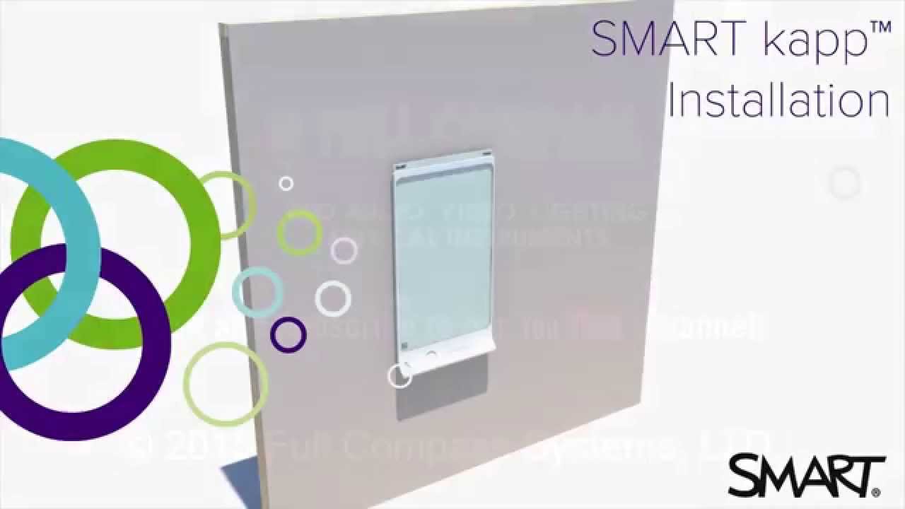 SMART Technologies SMART kapp Installation Demo | Full Compass