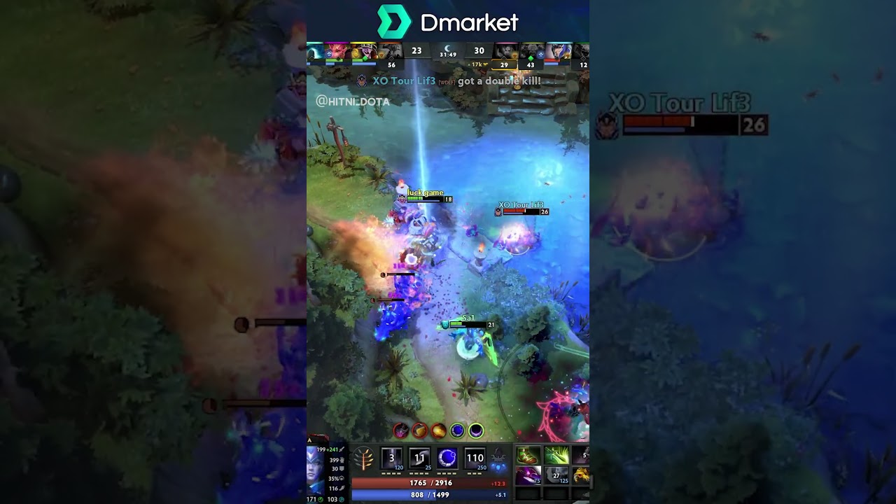 Luna Outfarm One VS Five #immortalrampage