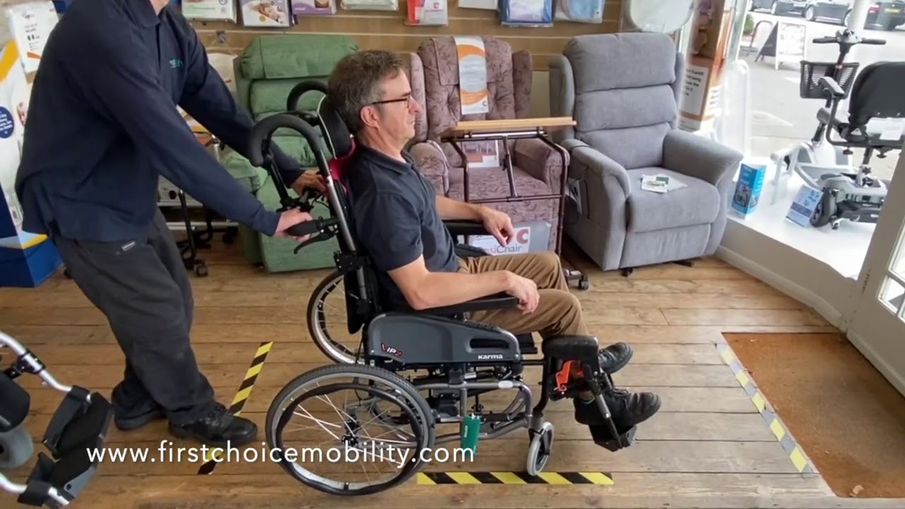 Karma VIP2 515 Foldable Tilt in Space Wheelchair