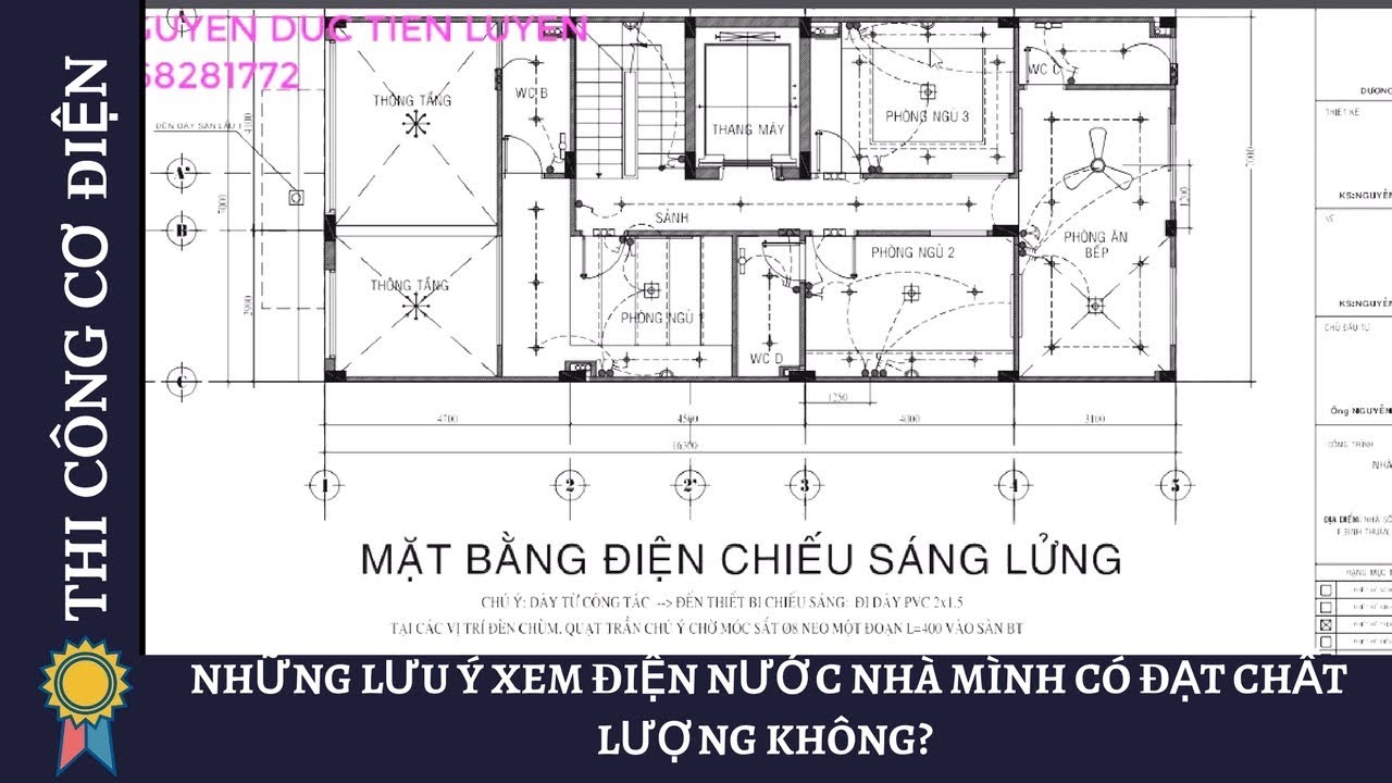 NHỮNG LƯU Ý XEM ĐIỆN NƯỚC NHÀ MÌNH CÓ ĐẠT CHẤT LƯỢNG KHÔNG? - Kỹ Thuật Thi Công Cơ Điện  MECHANICA