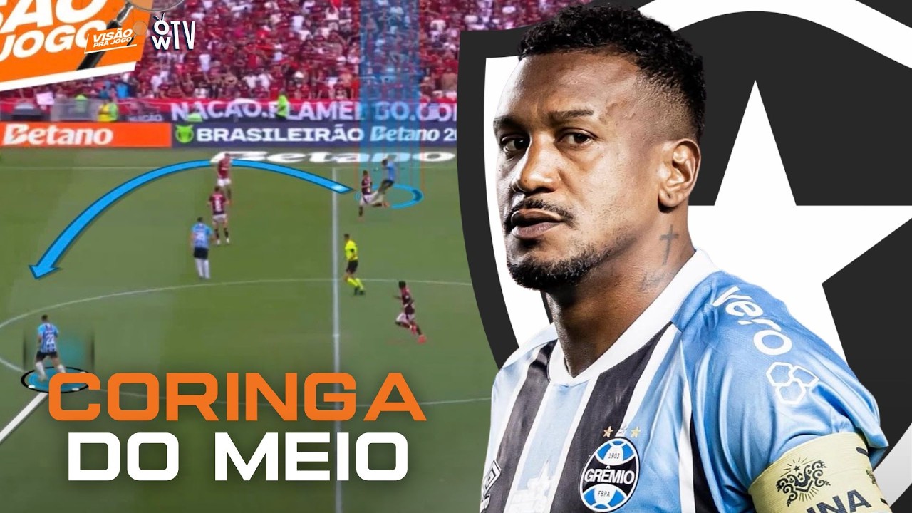 ENTENDA COMO EDENILSON PODE SER UMA PEÇA IMPORTANTE PARA O BOTAFOGO!