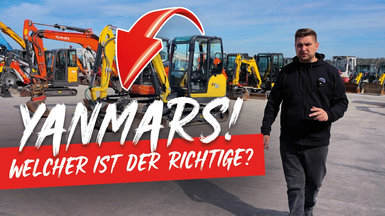 Yanmars im Schlepptau! 💥 | Der Vergleich | VH Maschinen & Technik
