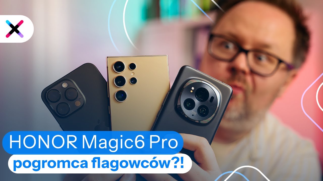 Honor Magic 6 Pro vs iPhone 15 Pro Max i Galaxy S24 Ultra - @MobzillaTV sprawdza, kt&oacute;ry najlepszy 🤔