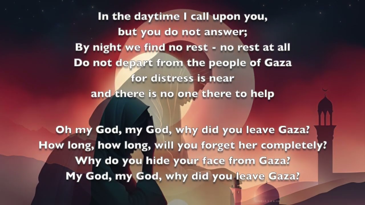 Garth Hewitt, Lament for Gaza (demo)