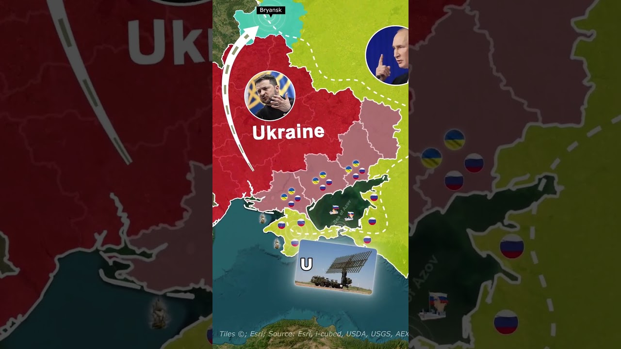 Ukraine's Massive Night Strike Shook Crimea 🇺🇦🔥 #Ukraine #Russia #Crimea #shorts
