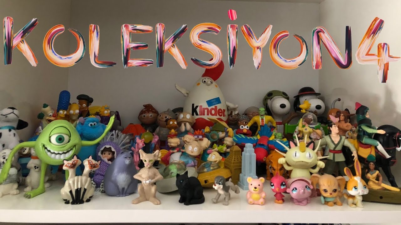 Koleksiyonlar 4 - McDonald's & Burger King çocuk menüleri oyuncakları