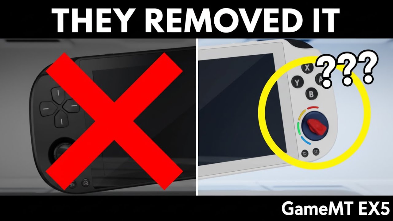 They Removed The Joystick... For A KNOB? (GameMT EX5)