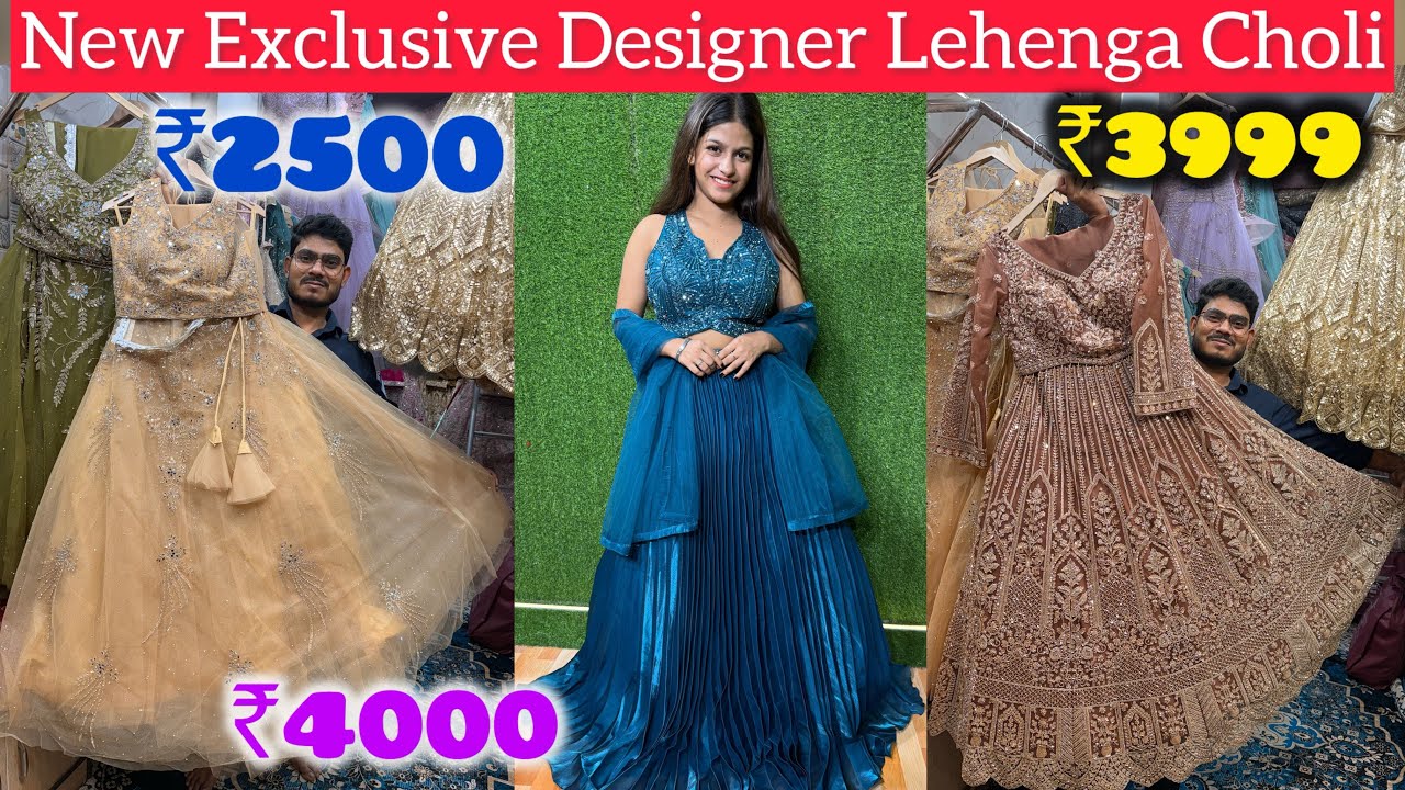 New Exclusive Designer Lehenga Choli At Best Price In Shadi Collection Chandni Chowk Delhi 