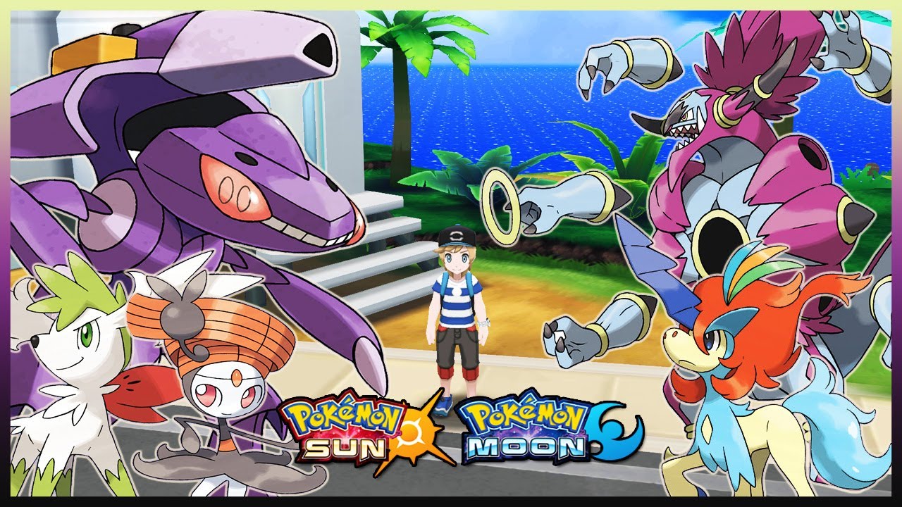 Pokemon Sun & Moon - How To Get Keldeo,Shaymin,Meloetta,Hoopa Forms & Genesect's Drives