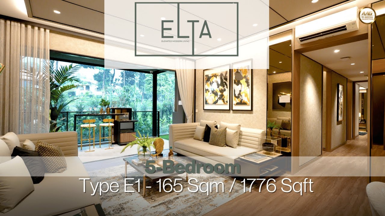Singapore Showflat Tour - ELTA I 5 Bedroom I OrangeTee AAG #OTProjects2025