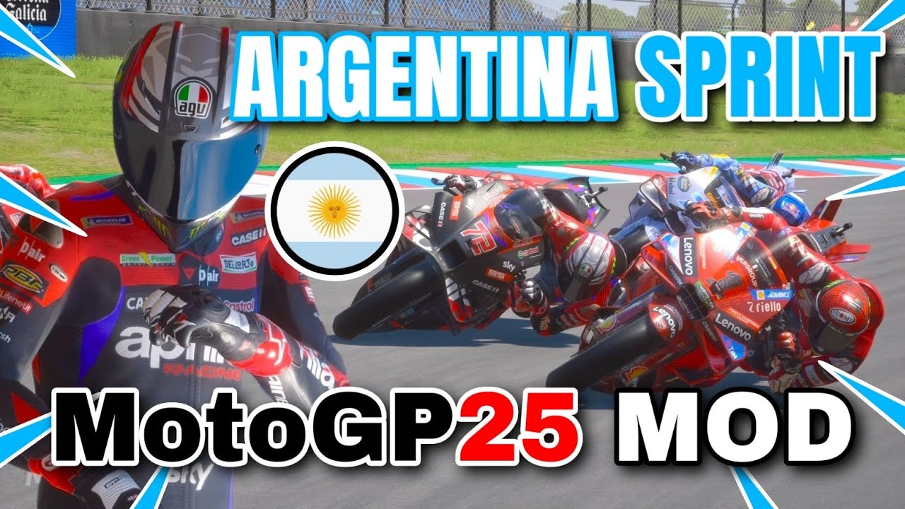 🌥️SÁBADO al SPRINT en ARGENTINA GP | MOTOGP 25 MOD🌥️